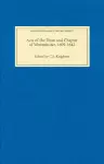 Acts of the Dean and Chapter of Westminster, 1609-1642 cover