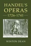 Handel's Operas, 1726-1741 cover