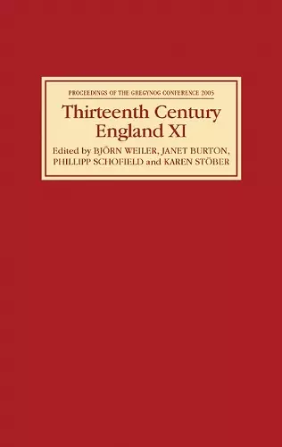 Thirteenth Century England XI cover