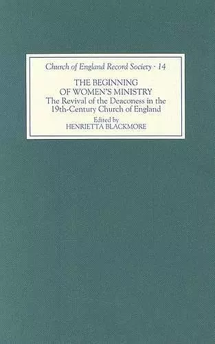 The Beginning of Women's Ministry cover