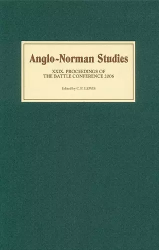 Anglo-Norman Studies XXIX cover