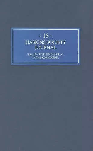 The Haskins Society Journal 18 cover