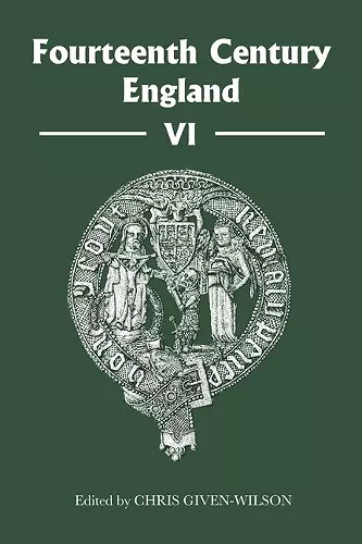 Fourteenth Century England VI cover