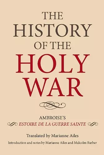 The History of the Holy War cover