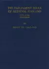 The Parliament Rolls of Medieval England, 1275-1504 cover