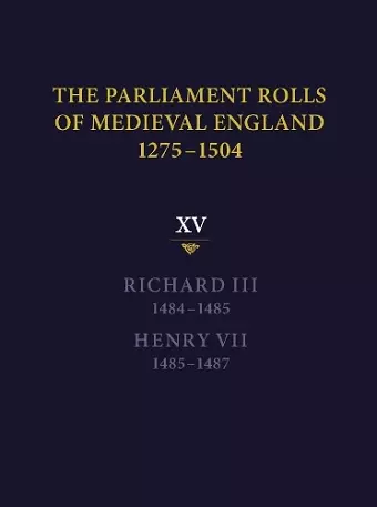 The Parliament Rolls of Medieval England, 1275-1504 cover