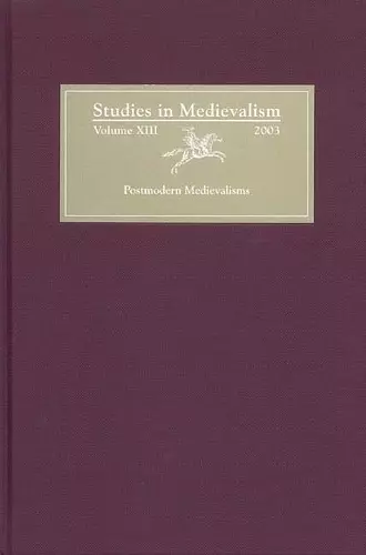 Studies in Medievalism XIII cover