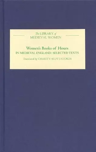 Women's Books of Hours in Medieval England cover