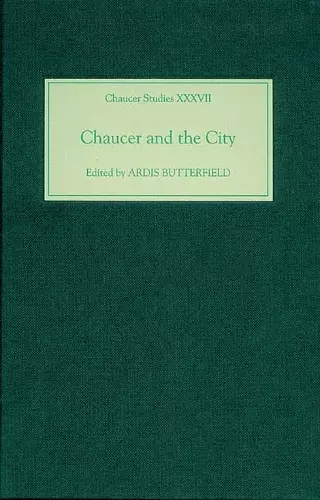 Chaucer and the City cover