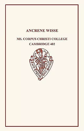 The English Text of the Ancrene Riwle cover