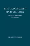 The Old English Martyrology cover