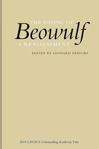 The Dating of Beowulf cover