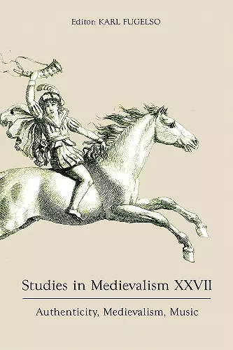 Studies in Medievalism XXVII cover