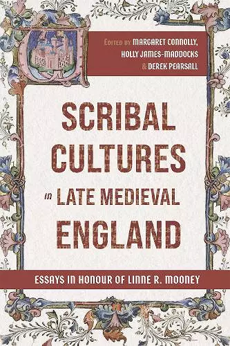 Scribal Cultures in Late Medieval England cover