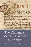 The Old English Metrical Calendar (Menologium) cover