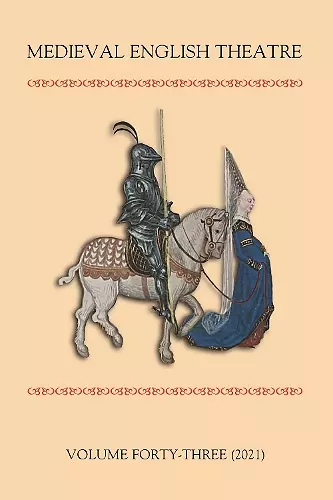 Medieval English Theatre 43 cover