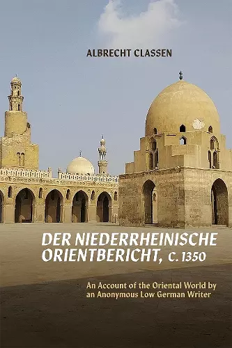 Der Niederrheinische Orientbericht, c.1350 cover