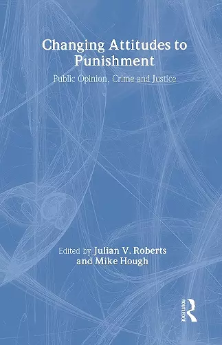 Changing Attitudes to Punishment cover