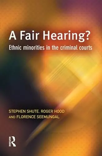 A Fair Hearing? cover