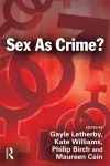 Sex as Crime? cover