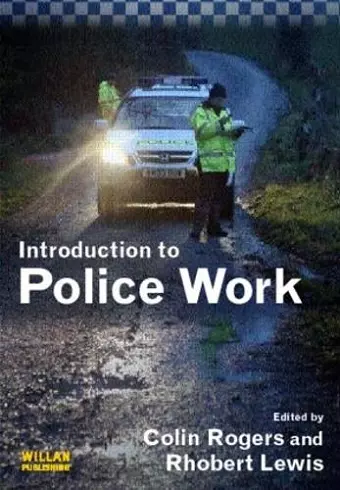 Introduction to Police Work cover