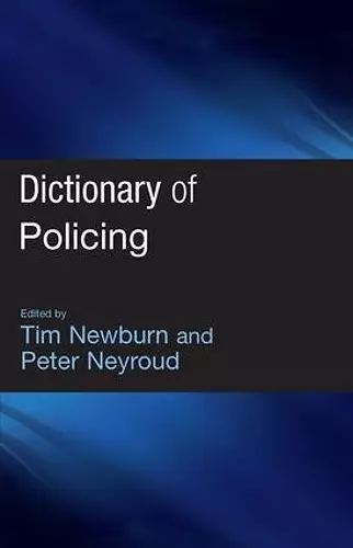 Dictionary of Policing cover