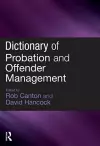 Dictionary of Probation and Offender Management cover
