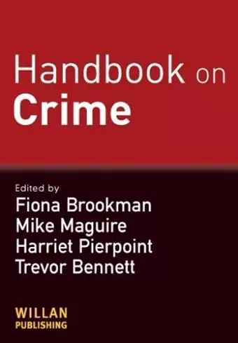 Handbook on Crime cover