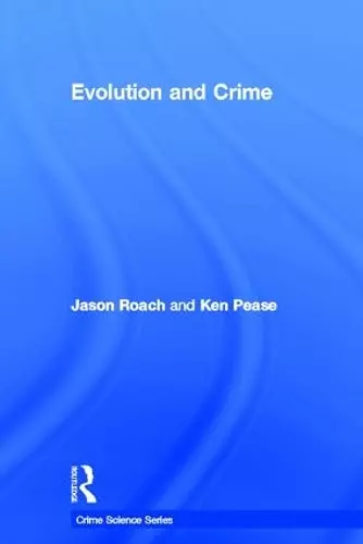 Evolution and Crime cover