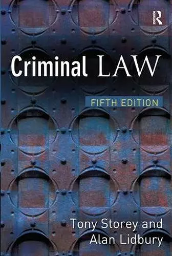 Criminal Law cover