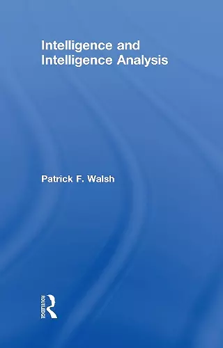 Intelligence and Intelligence Analysis cover