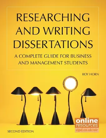 Researching and Writing Dissertations : A complete guide for business and management students cover