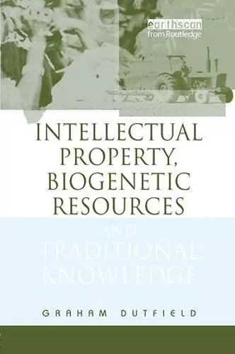 INTELLIGENT PROPERTY, BIOGENETIC RESOURCES AND TRA cover