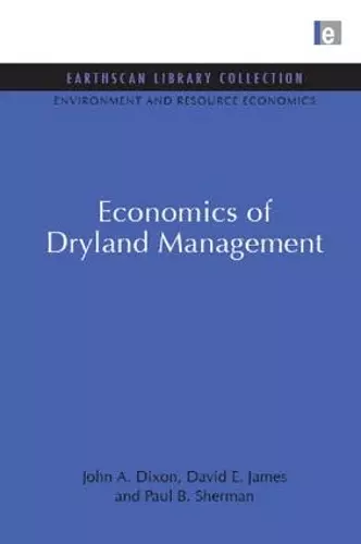 Economics of Dryland Management cover