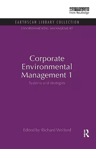 Corporate Environmental Management 1 cover