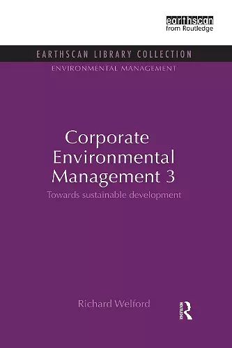 Corporate Environmental Management 3 cover