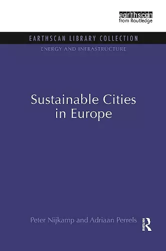 Sustainable Cities in Europe cover