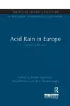 Acid Rain in Europe cover