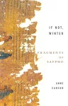 If Not, Winter: Fragments Of Sappho cover