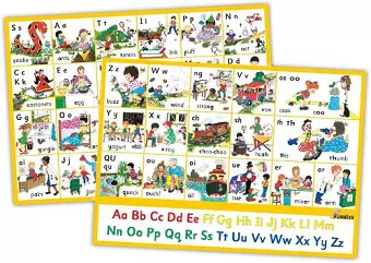 Jolly Phonics Letter Sound Wall Charts cover