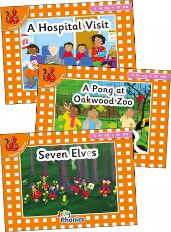 Jolly Phonics Orange Level Readers Set 5 cover