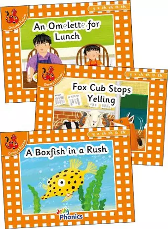 Jolly Phonics Orange Level Readers Set 6 cover