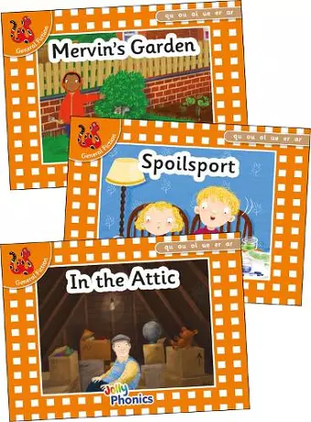 Jolly Phonics Orange Level Readers Set 7 cover