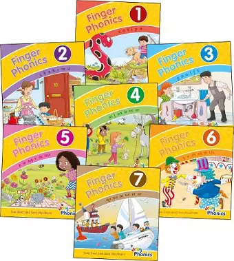 Finger Phonics Books 1-7 cover