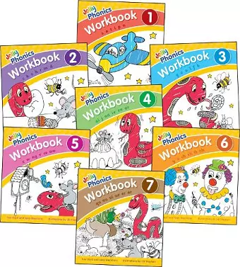 Jolly Phonics Workbooks 1-7 cover