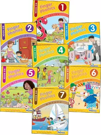 Finger Phonics Big Books 1-7 cover