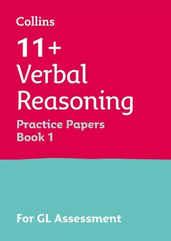 11+ Verbal Reasoning Practice Papers Book 1 cover