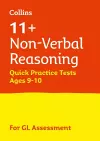 11+ Non-Verbal Reasoning Quick Practice Tests Age 9-10 (Year 5) cover