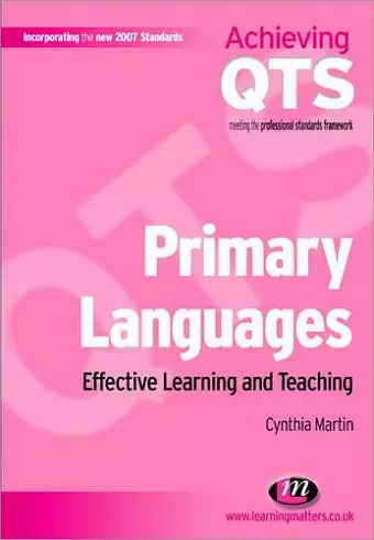 Primary Languages: Effective Learning and Teaching cover