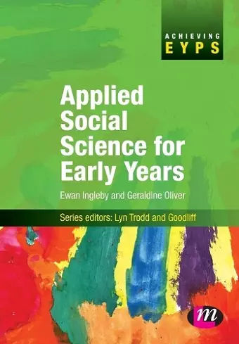 Applied Social Science for Early Years cover